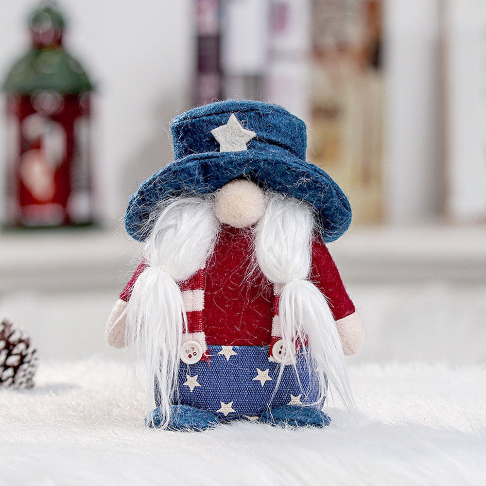 Colonial America Vintage Theme Plush Gnome Set