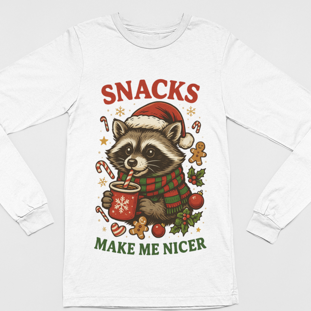 Snacks Youth & Toddler Long Sleeve Graphic Tee