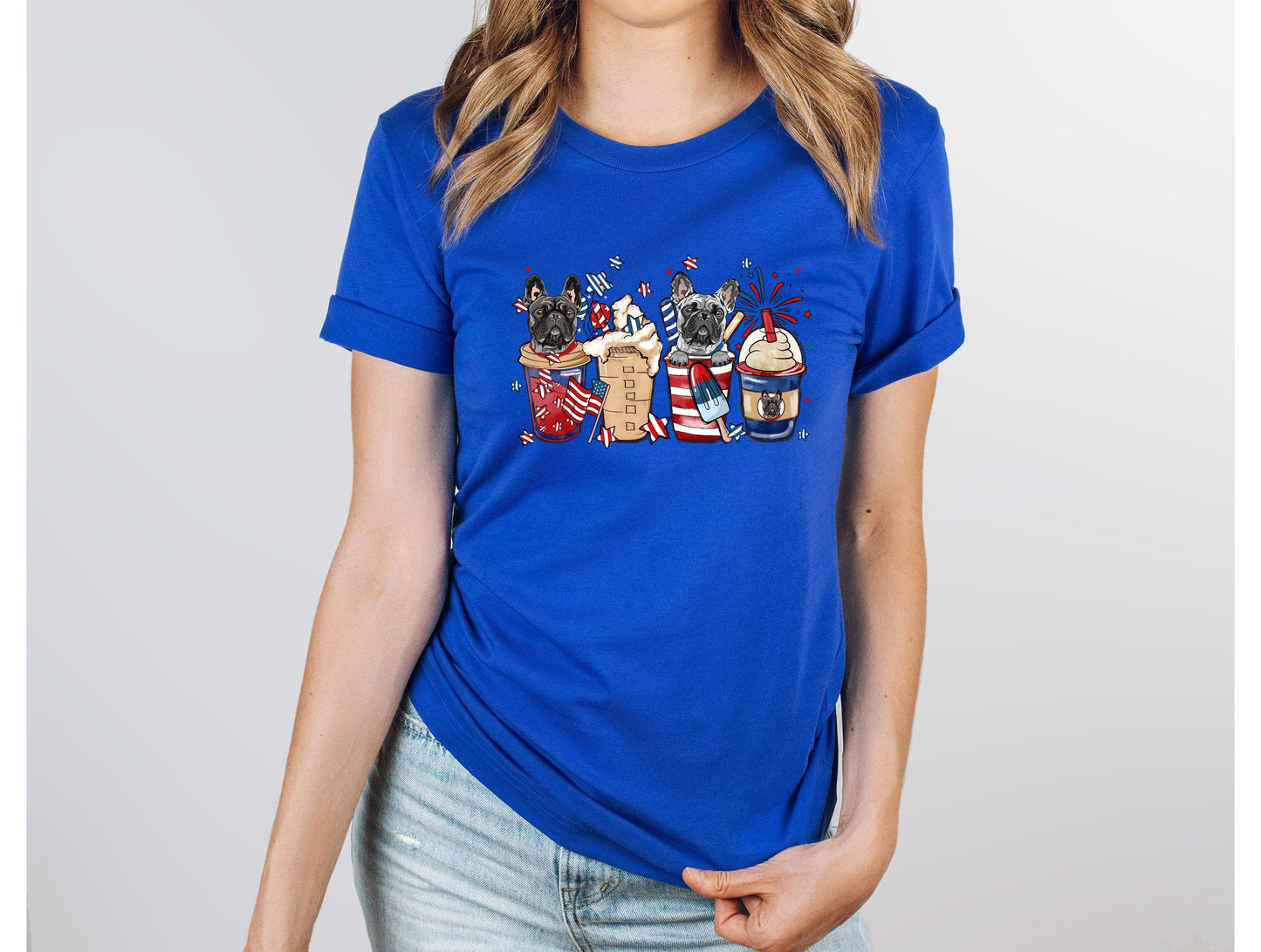 Frenchie Fourth Graphic Tee