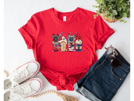 Frenchie Fourth Graphic Tee