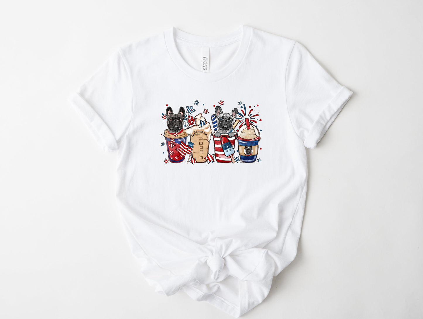 Frenchie Fourth Graphic Tee