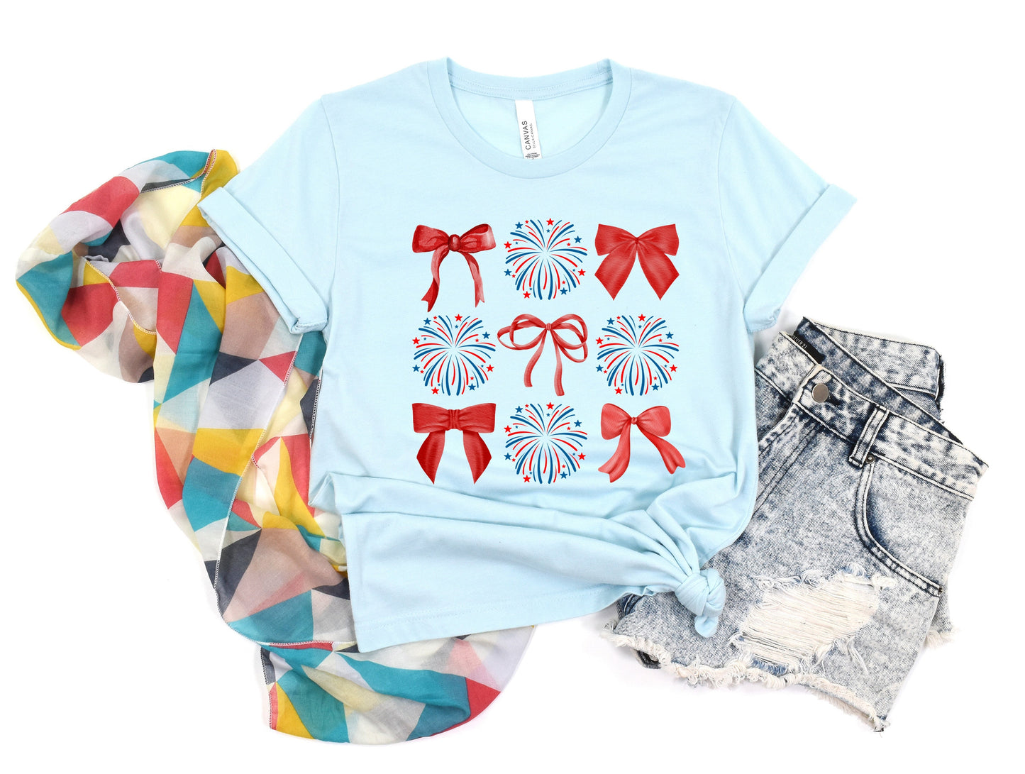 Frilly Fireworks Graphic Tee
