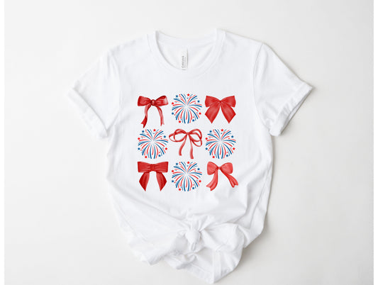 Frilly Fireworks Graphic Tee