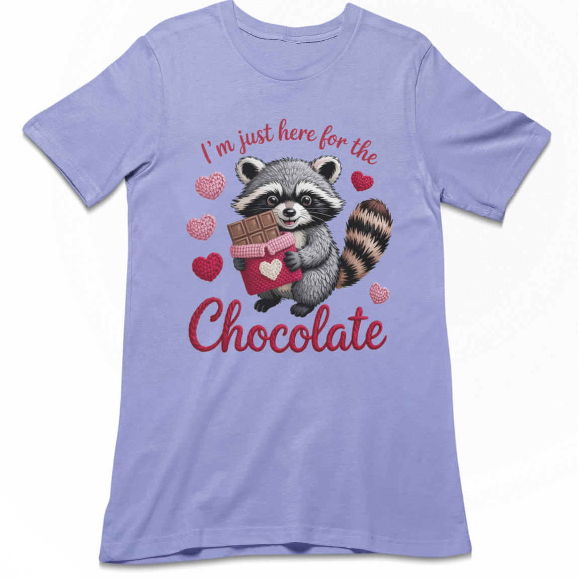 Here for the Chocolate Adult Graphic Tee