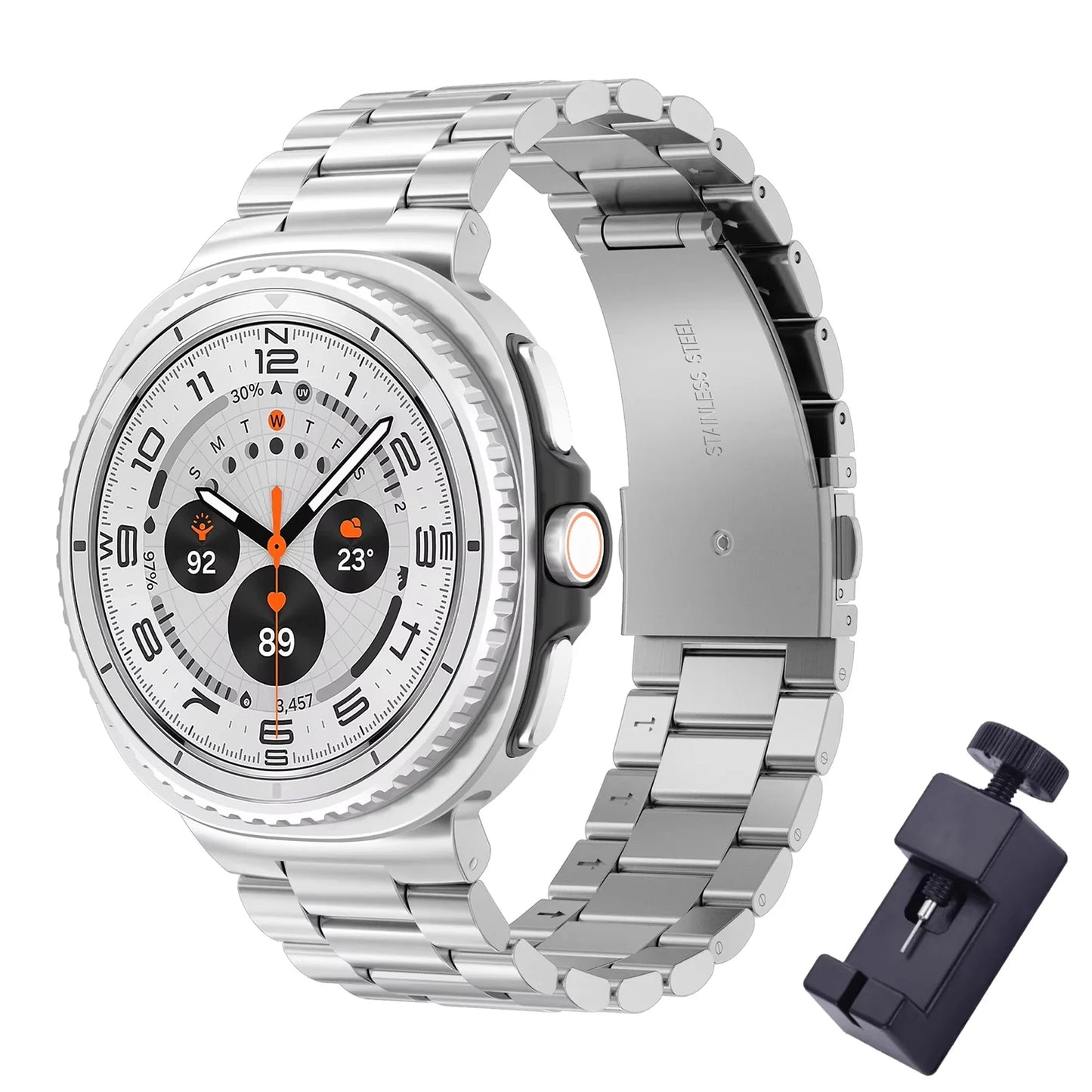 Galaxy 8 Galaxy 8 Classic Stainless Steel Band - Polished