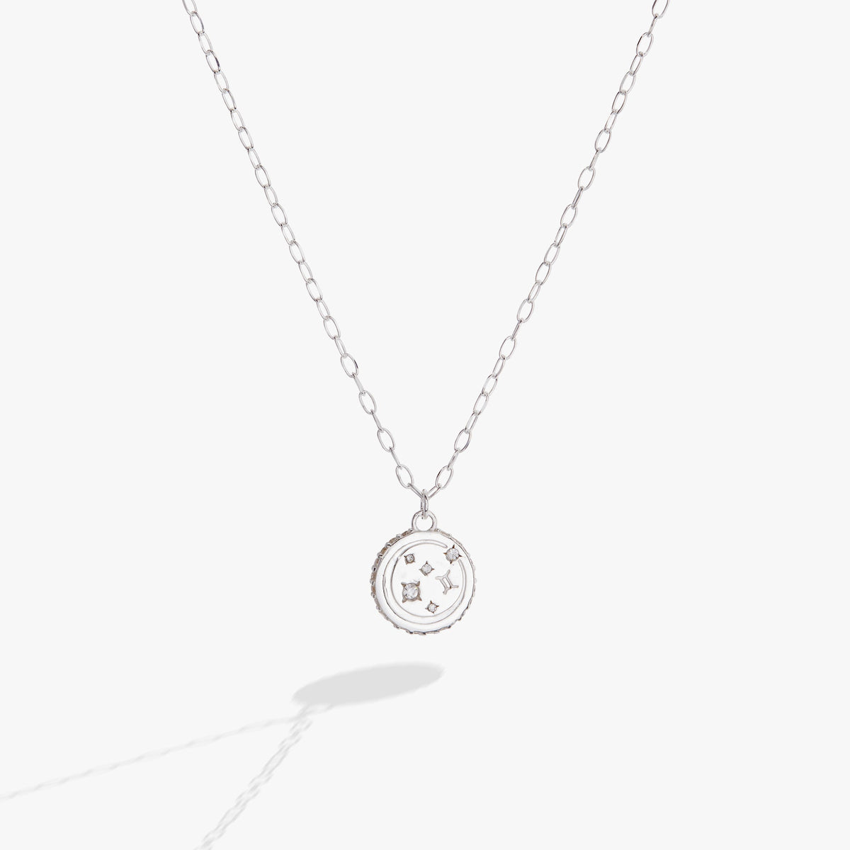 Gemini Zodiac Precious Necklace