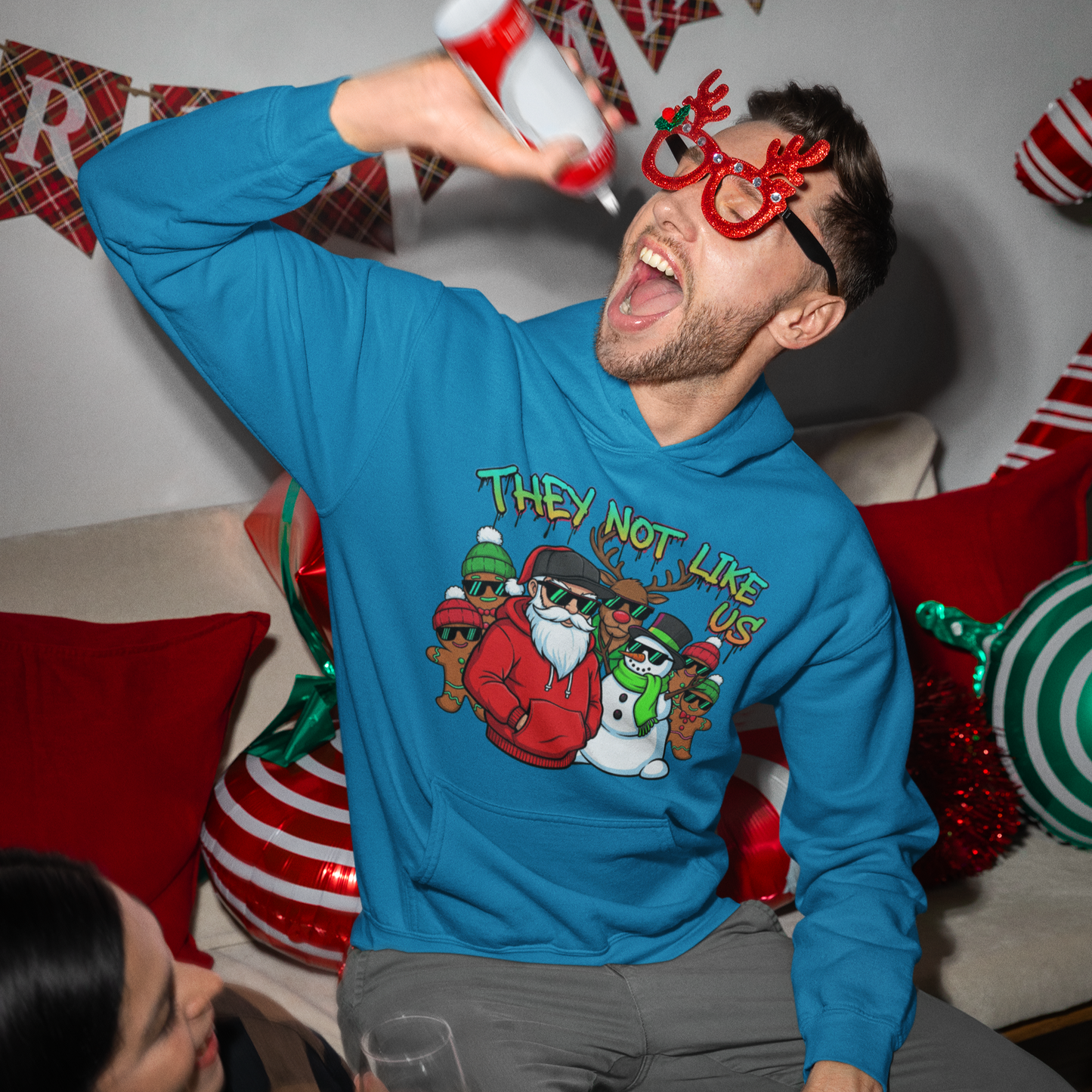 They Not Like Us Adult Graphic Hoodie