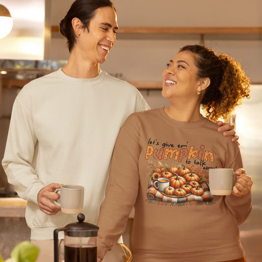 Pumpkin Talk Graphic Sweatshirt