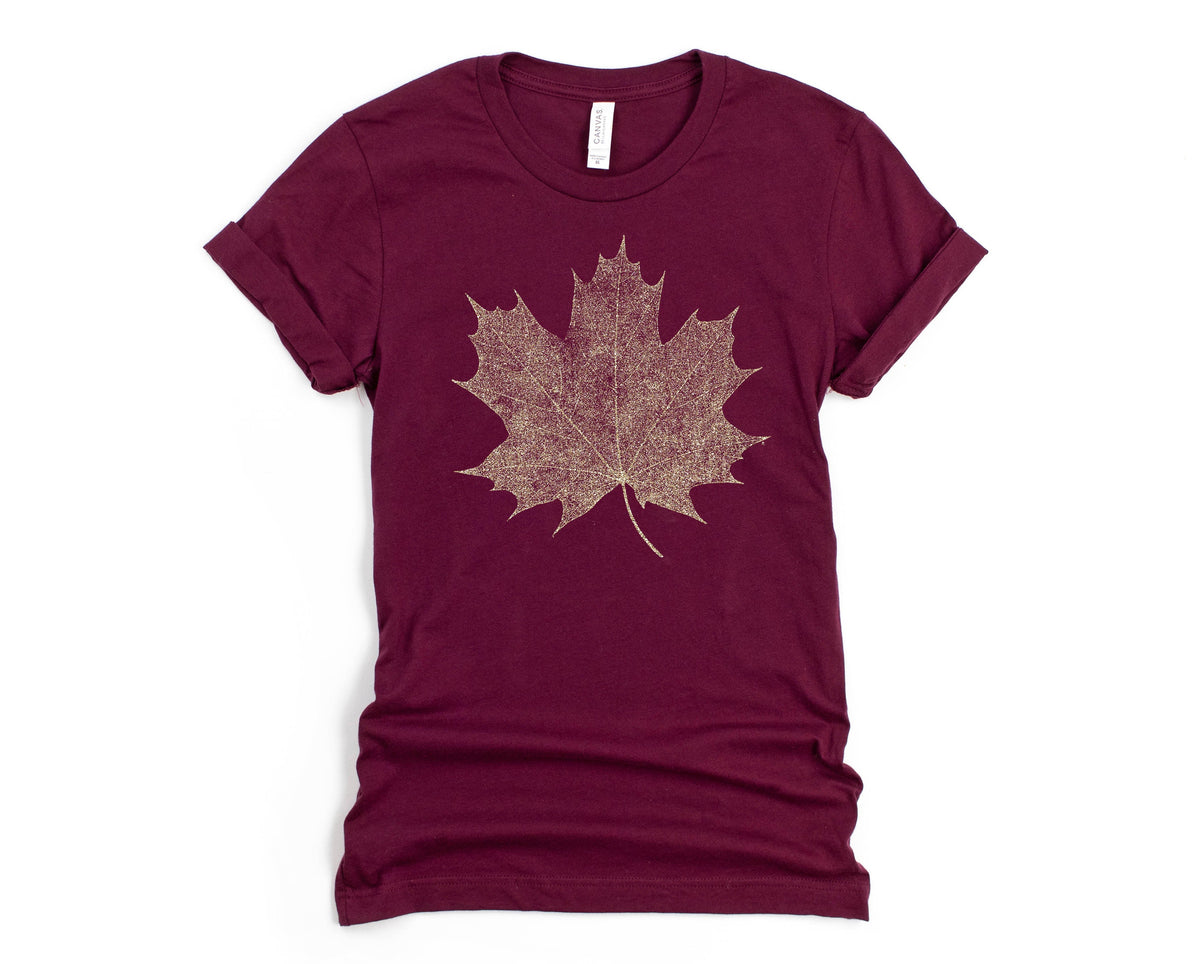 Gold maple Graphic Tee