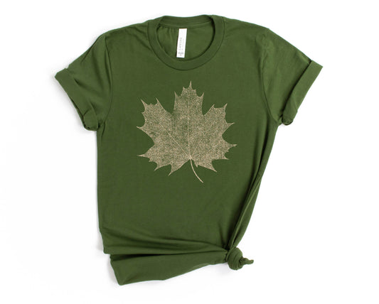 Gold maple Graphic Tee