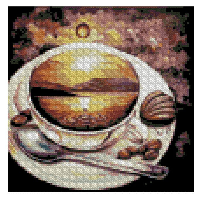 Morning Coffee - Diamond Art kit