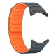 grey orange black