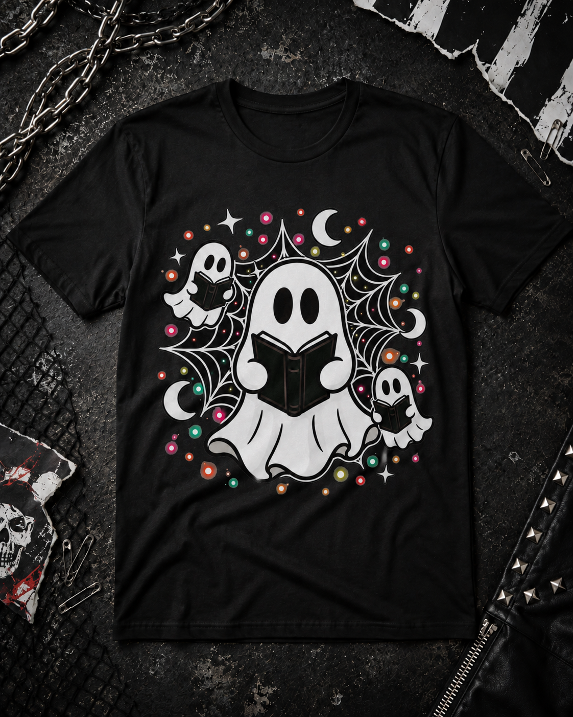 KEEP IT WEIRD-GHOSTIE READER TEE