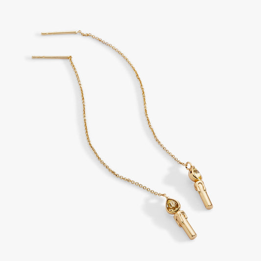 Harry Potter™ Great Hall Candle Threader Earrings