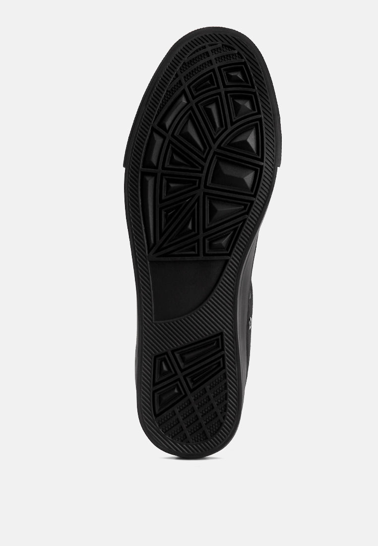 High Ankle Canvas Sneakers