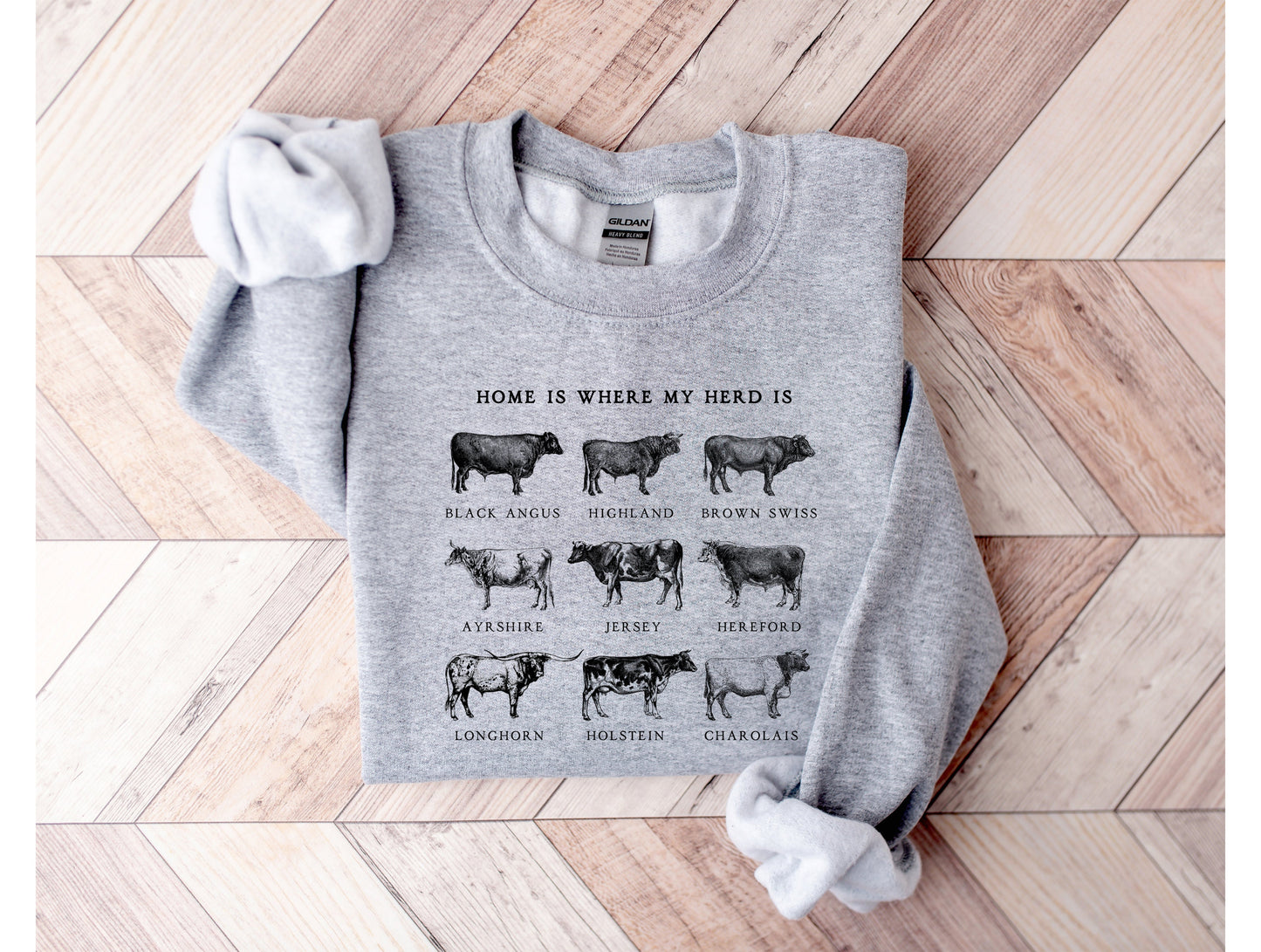 Home is Where my Herd Is Graphic Tee