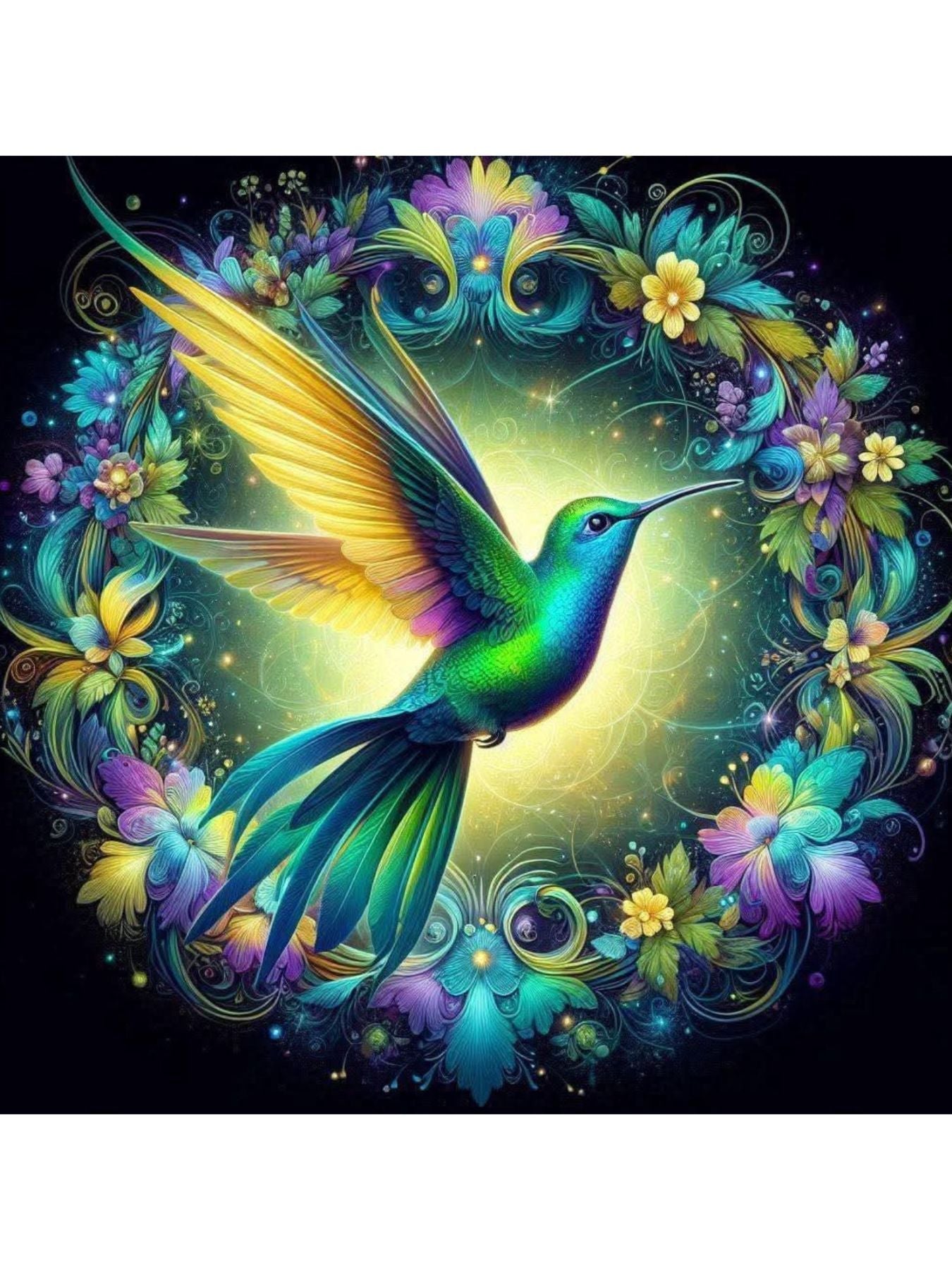 Hummingbird Glow Crystal