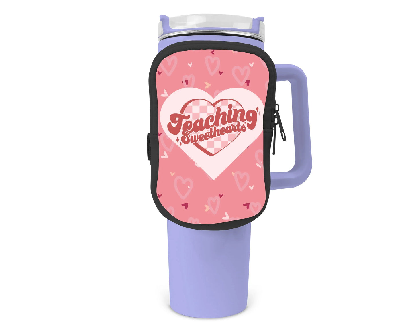 Teaching Sweethearts Zippered Pouch/Bag For 40oz Tumbler