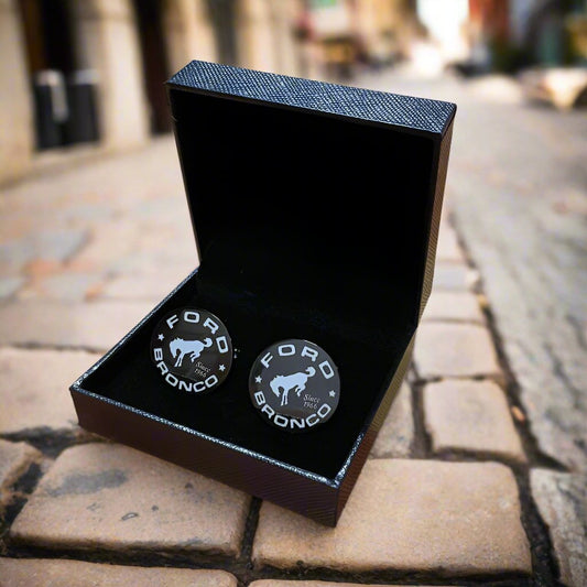Cufflinks - Bronco Circle