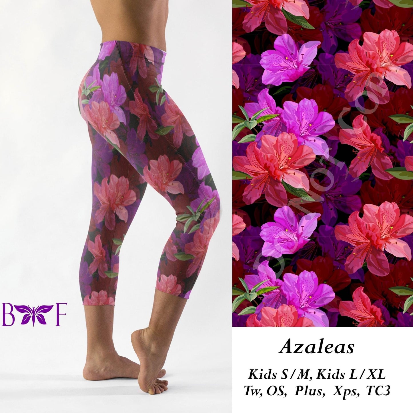 Azaleas- Leggings, Capris and Full Length Joggers