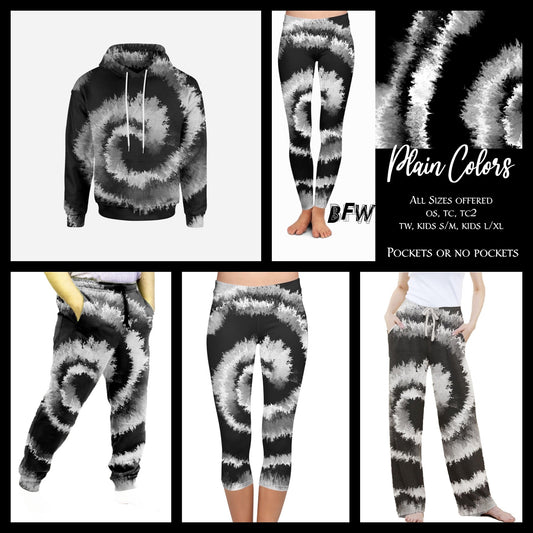 “Plain Colors” Hoodies, Capris, Lounge Pants and Joggers