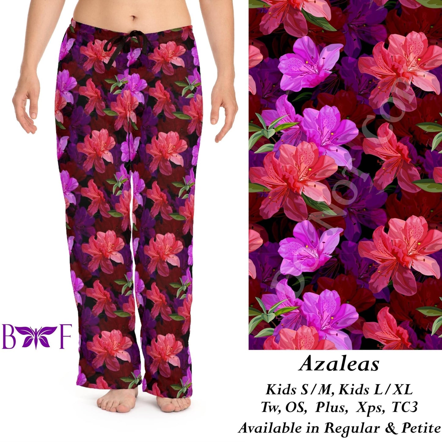 Azaleas- Leggings, Capris and Full Length Joggers