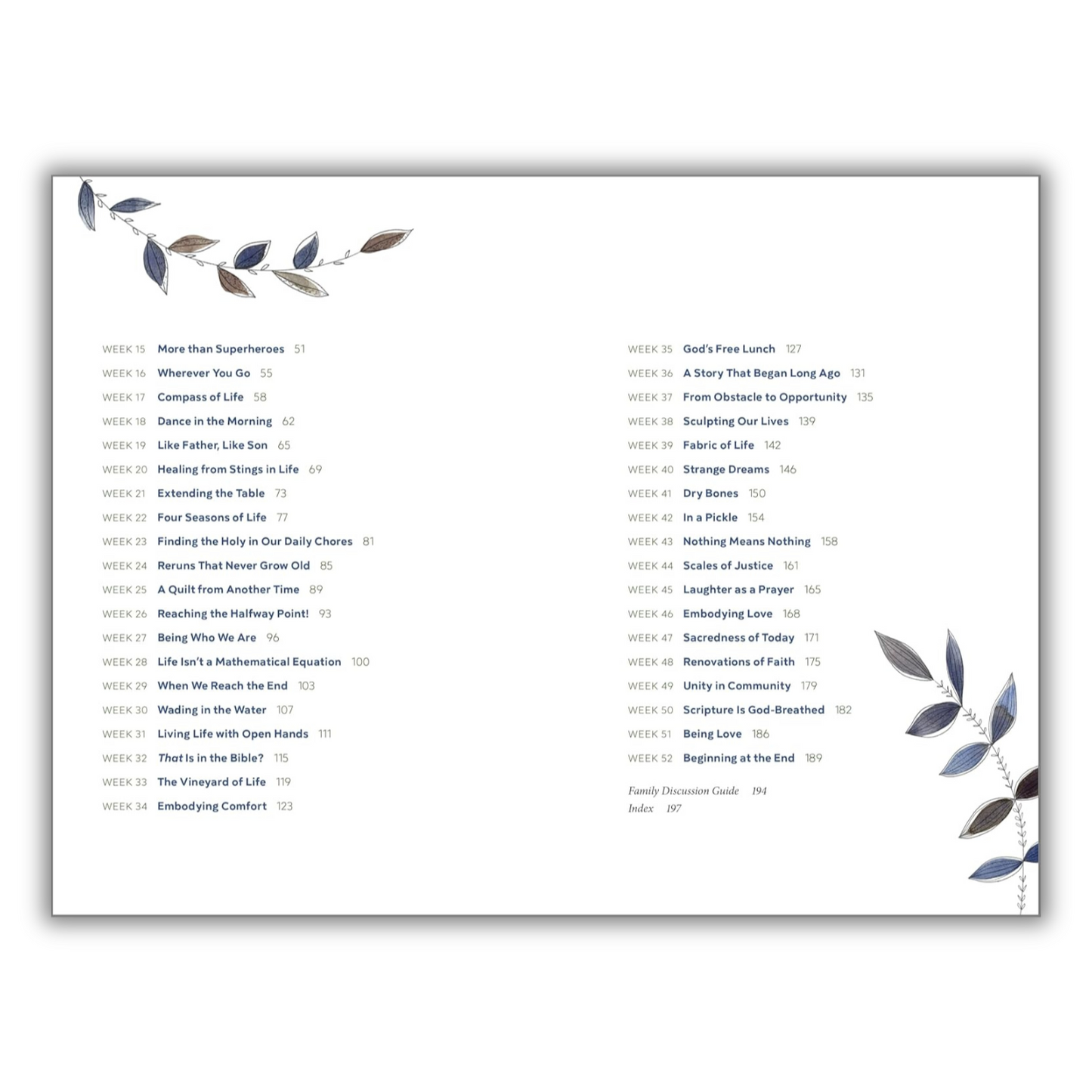 The Bible in 52 Weeks for Families: A Yearlong Bible Study (Spiral Bound)