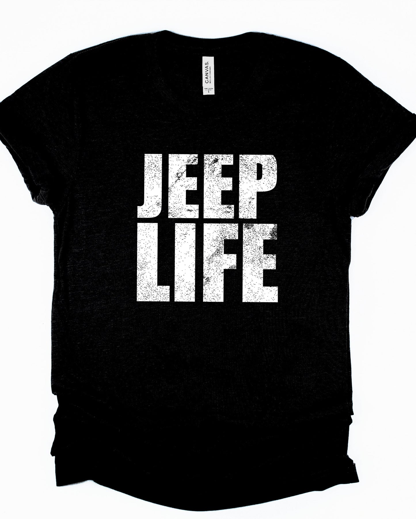 Jeep Life Distressed Graphic Tee