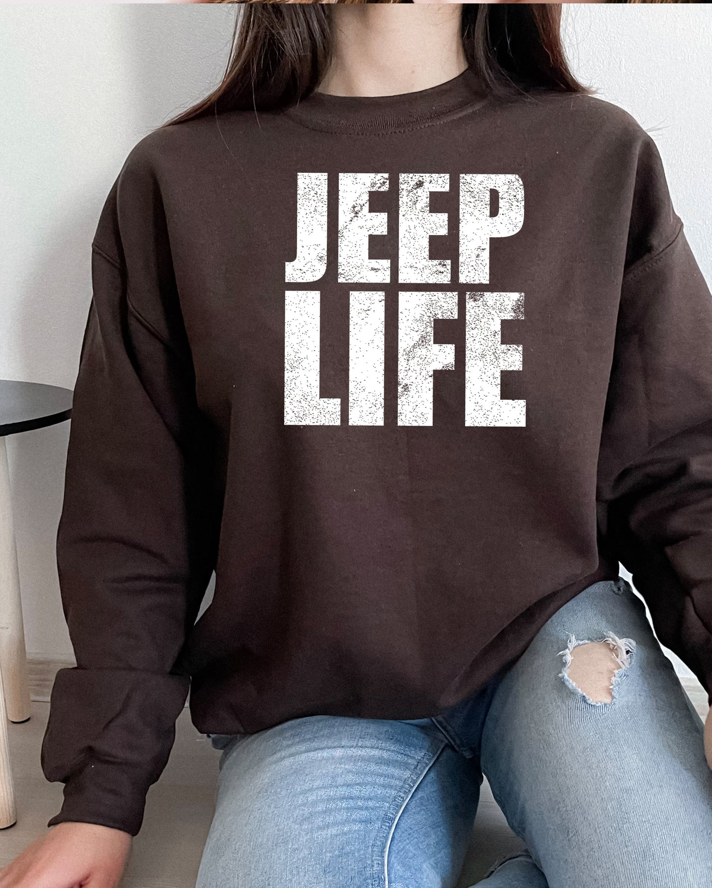 Jeep Life Distressed Graphic Tee