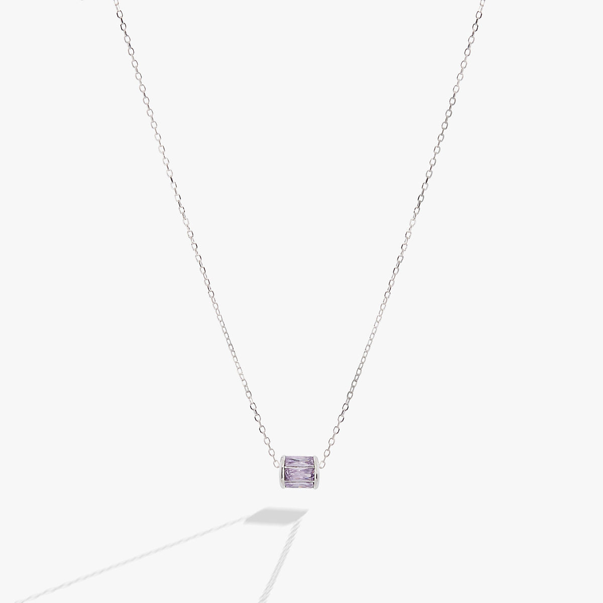 June Birthstone Precious Pendant Necklace