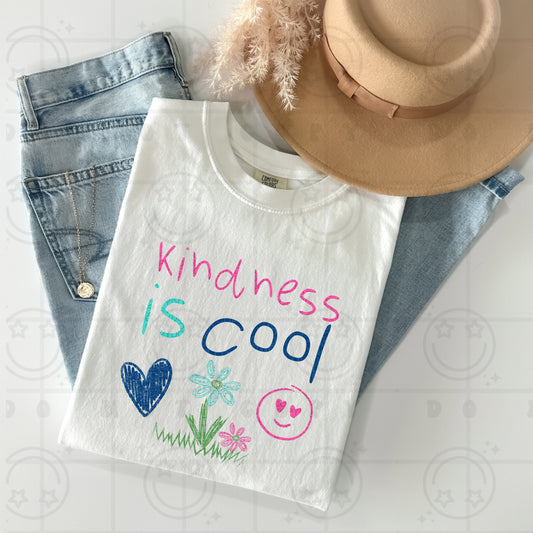 KINDNESS IS COOL DOODLE TEE