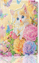 Kitty with Flowers