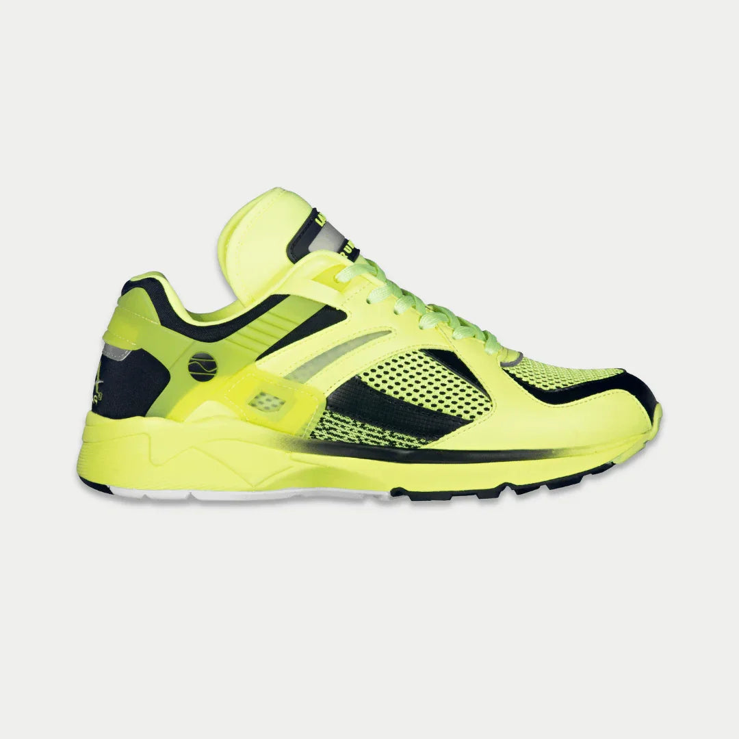 LA Gear Men's Catapult Light-Up x Glow Lowtop | Neon Yellow x Black