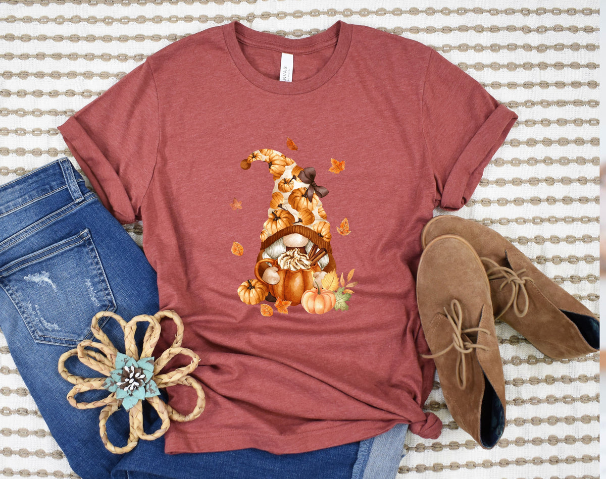 Latte Gnome Graphic Tee