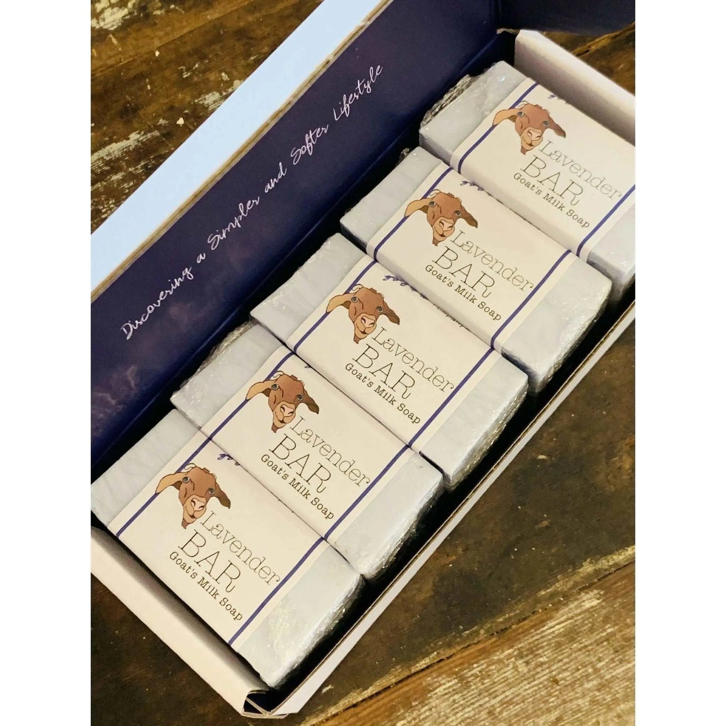 Lavender Bar Soap with Goat's Milk & Organic Lavender