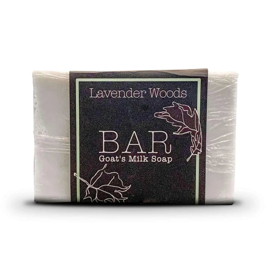 Lavender Woods Bar - A Goat’s Milk / Charcoal Soap
