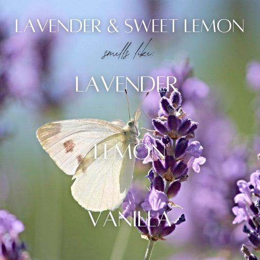 Lavender & Sweet Lemon - 3 Wick Jar Candle