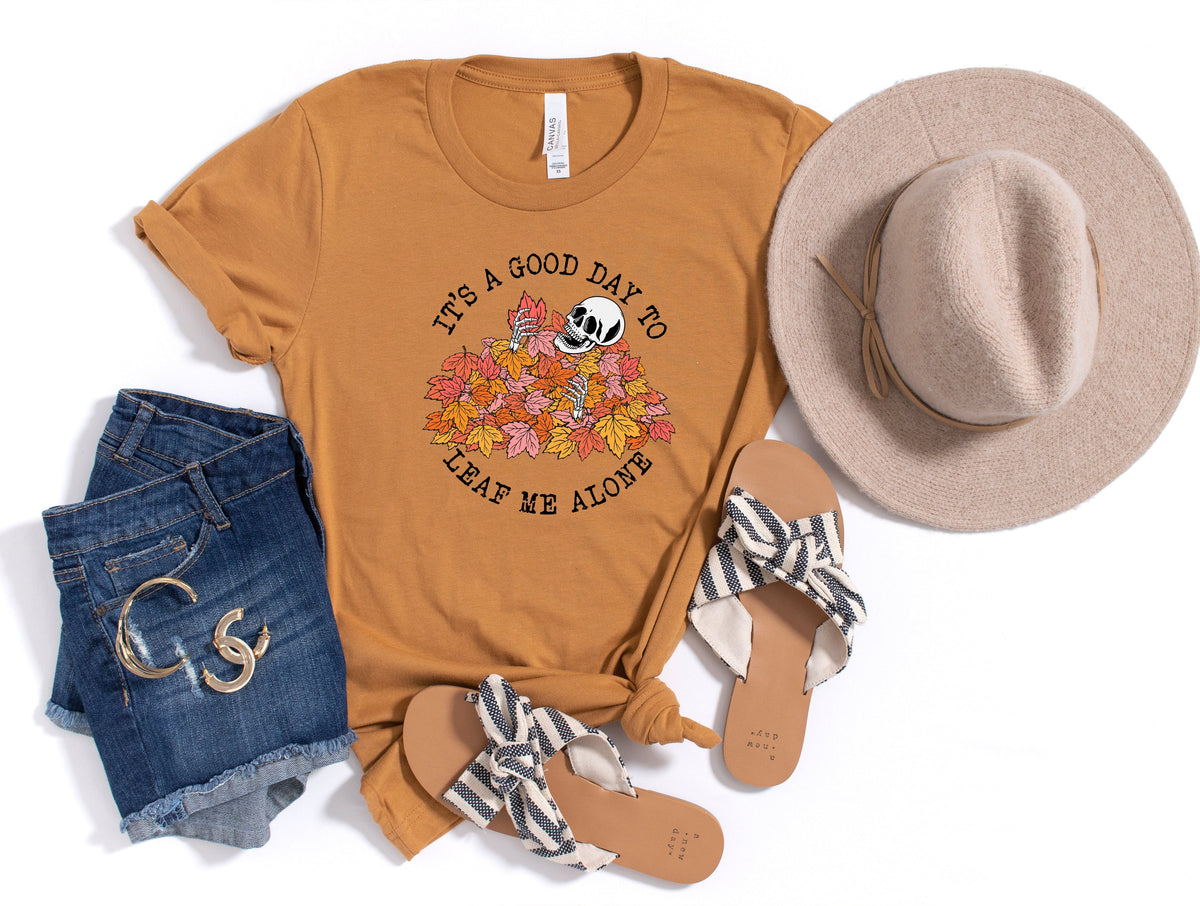 Leaf Me Alone Graphic Tee
