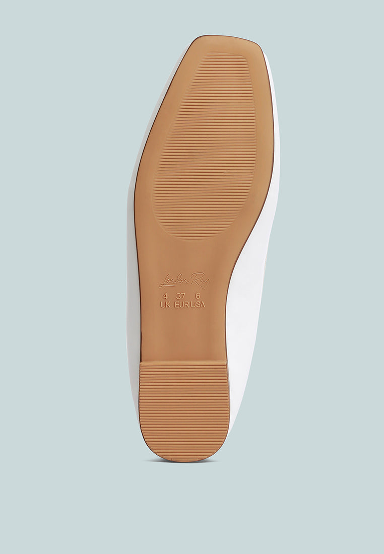 Leina Recycled Faux Leather Ballet Flats
