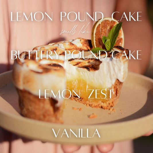 Lemon Pound Cake - 3 Wick Jar Candle