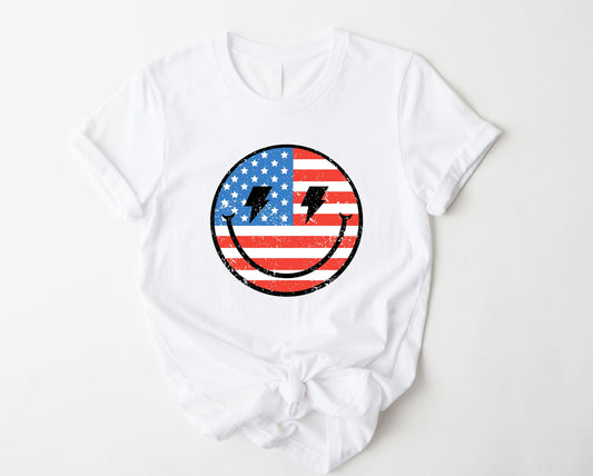 Lightening Smile Graphic Tee