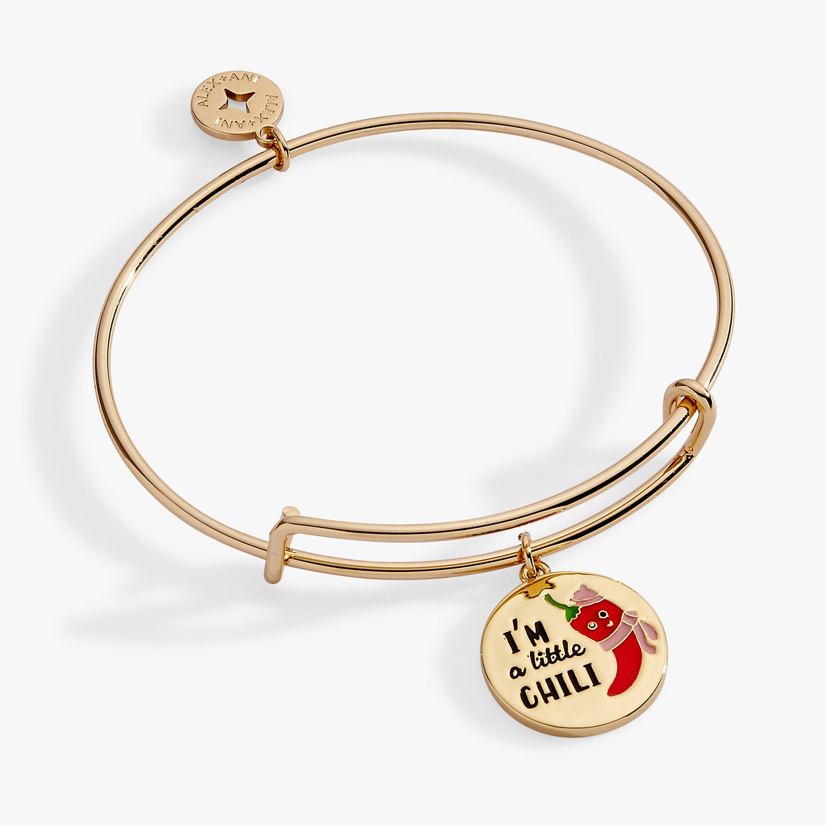 ‘I’m a Little Chili’ Charm Bangle