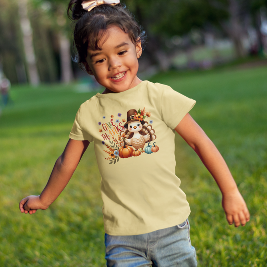 Give Thanks Turkey Youth & Toddler Graphic Tee