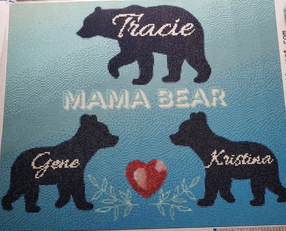 Diamond Art - Personalized Mother's Love (Preorder)