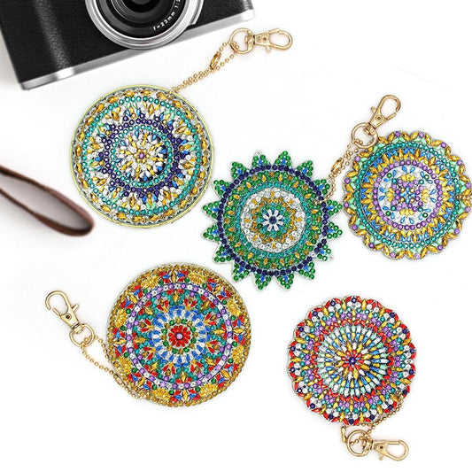 Mandala Key Chains