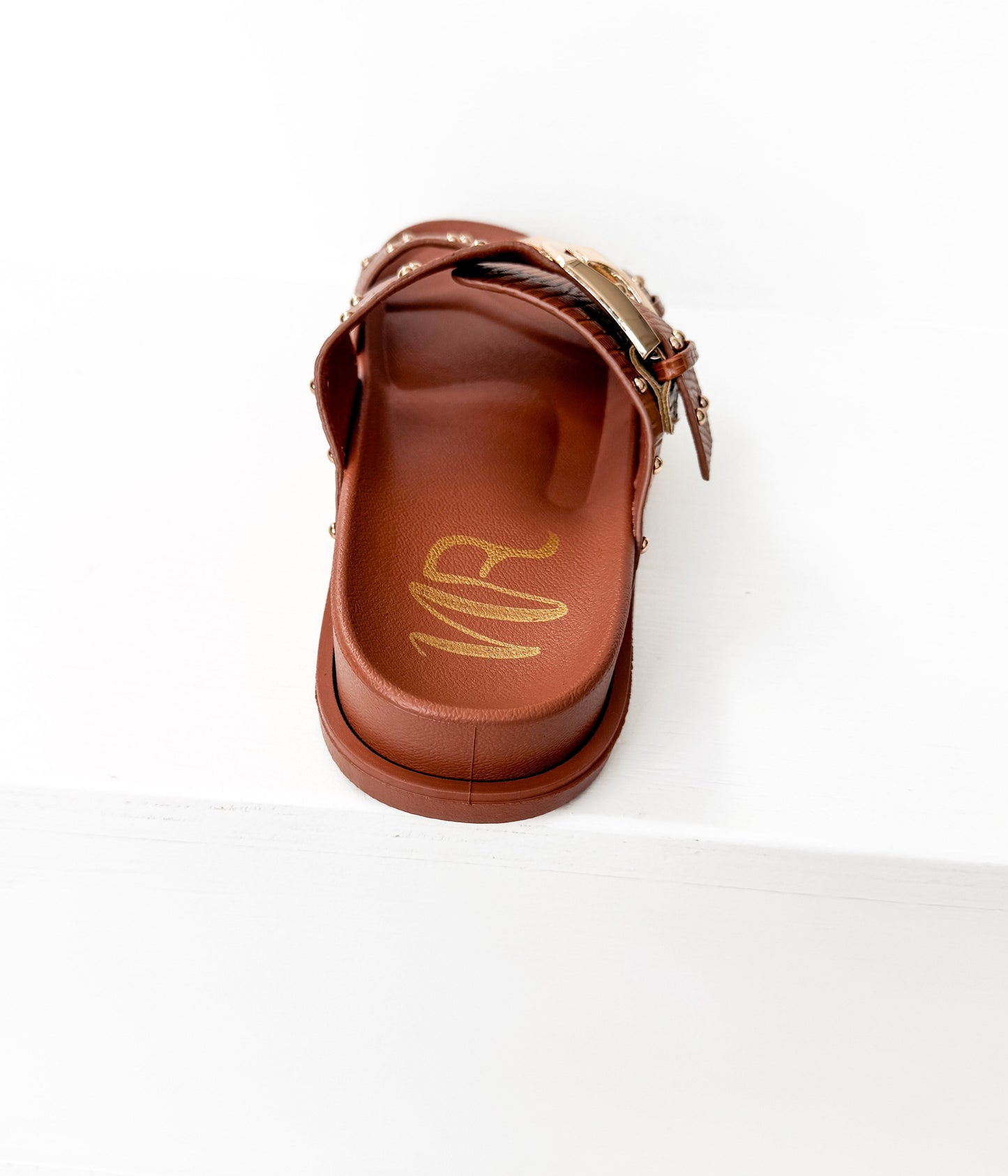 Marigold Sandal in Cognac