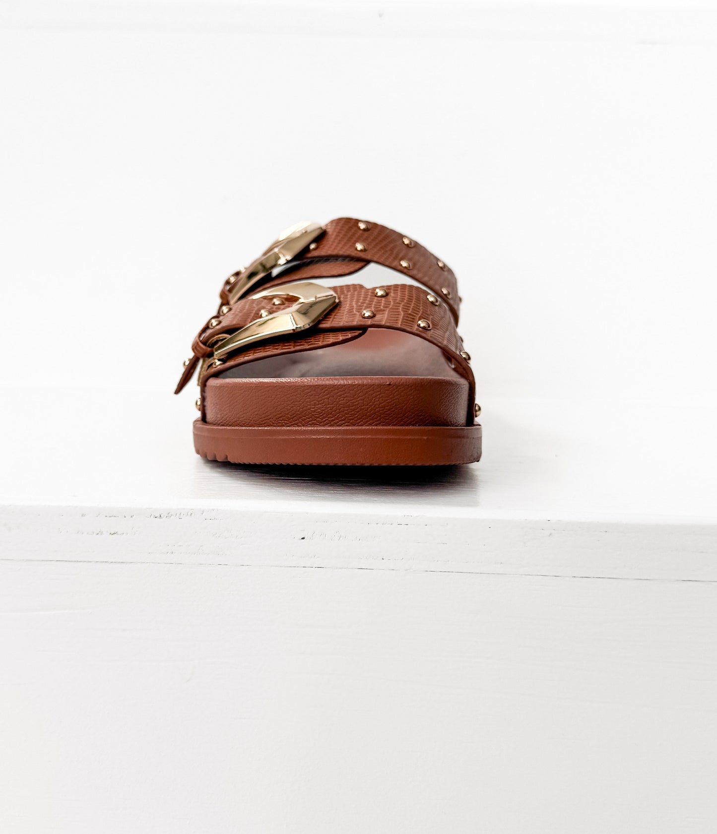 Marigold Sandal in Cognac