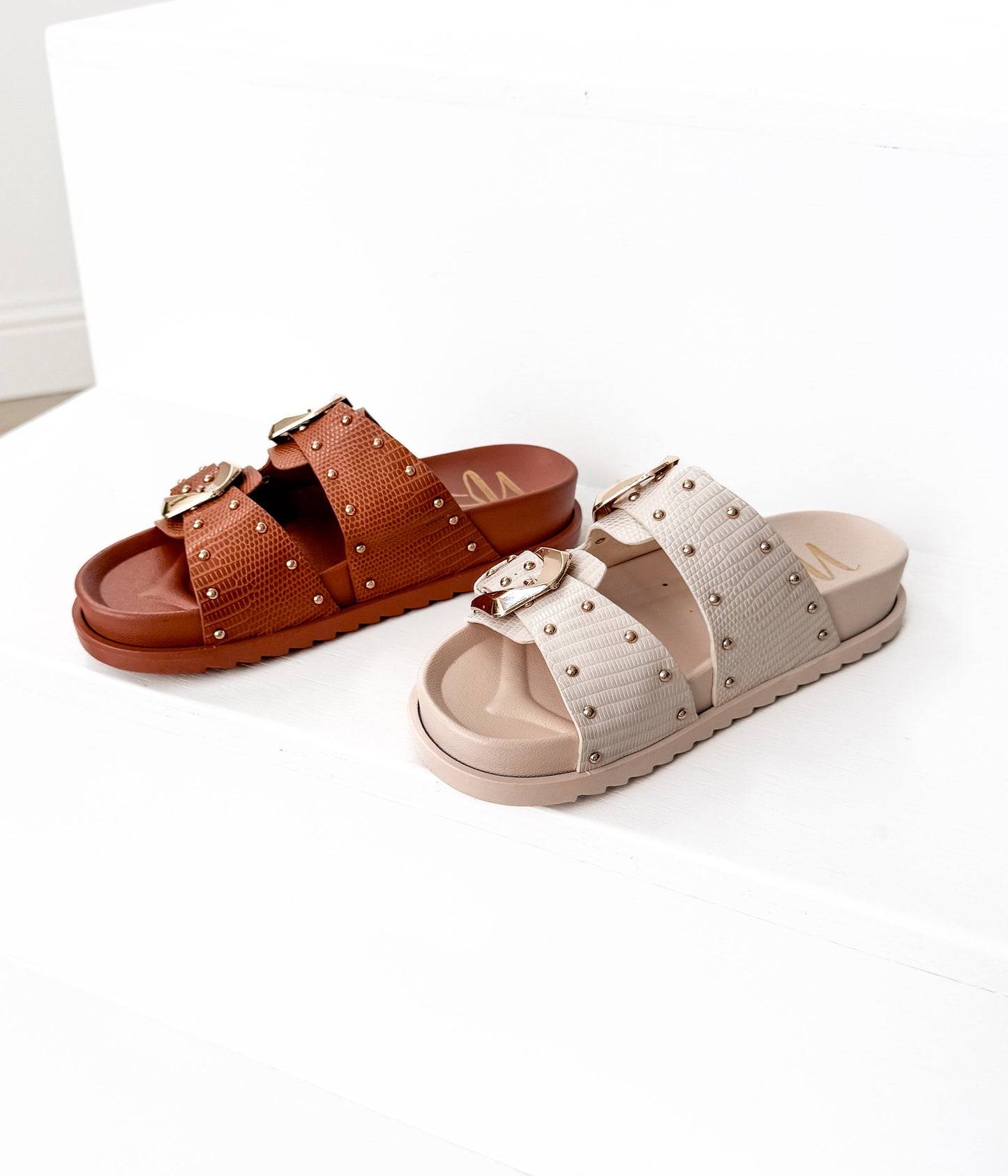 Marigold Sandal in Cognac