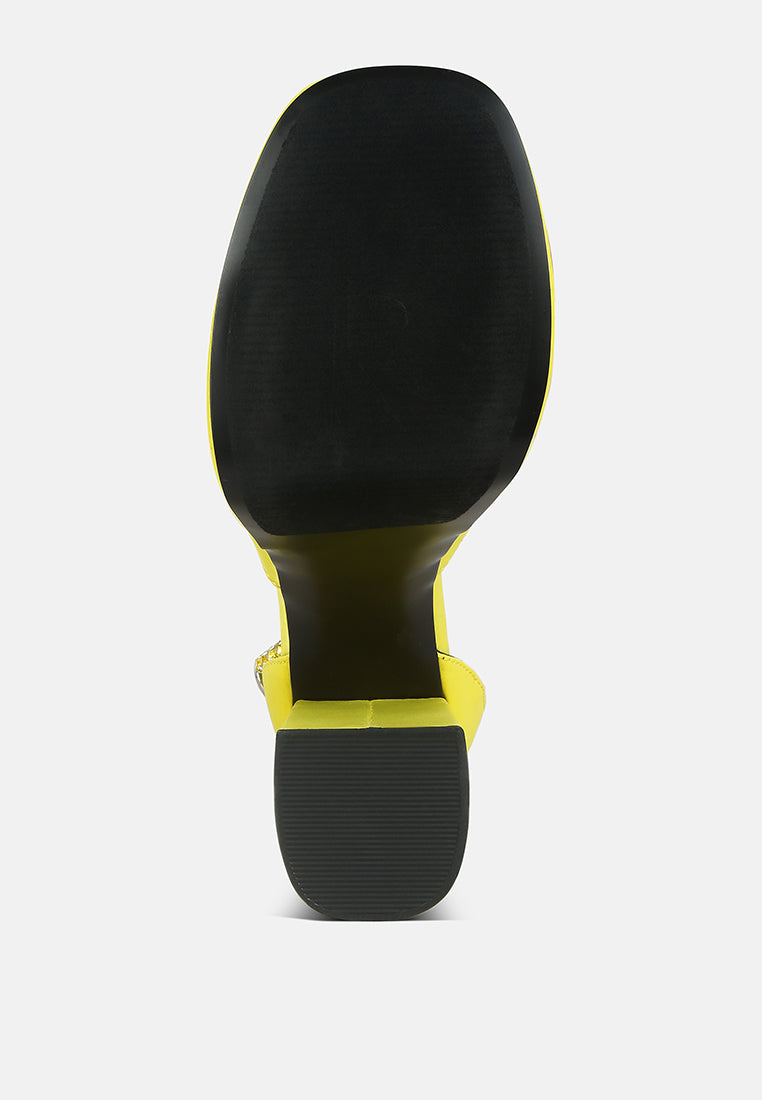 Martini Sky High Platform Sandals