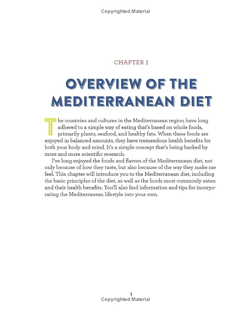 The Mediterranean Diet Cookbook for Two: 100 Perfectly Portioned Recipes for Healthy Eating (Spiral Bound)